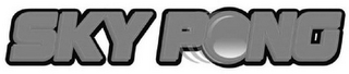 SKY PONG logo