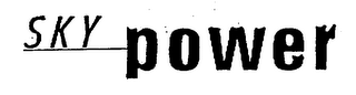 SKY POWER logo