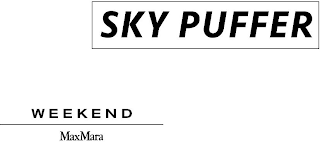 SKY PUFFER WEEKEND MAXMARA logo