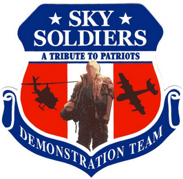 SKY SOLDIERS A TRIBUTE TO PATRIOTS DEMONSTRATION TEAM logo