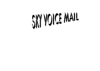 SKY VOICE MAIL logo