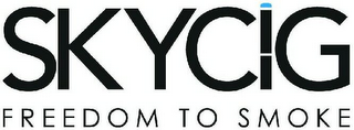 SKYCIG FREEDOM TO SMOKE logo