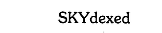 SKYDEXED logo