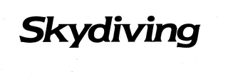 SKYDIVING logo