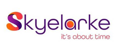 SKYELARKE IT'S ABOUT TIME logo