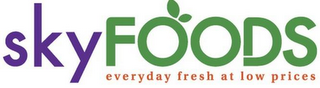 SKYFOODS EVERYDAY FRESH AT LOW PRICES logo