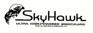 SKYHAWK ULTRA HIGH-POWERED BINOCULARS MADE BY DEAN-MARTIN ENTERPRISES LLC logo
