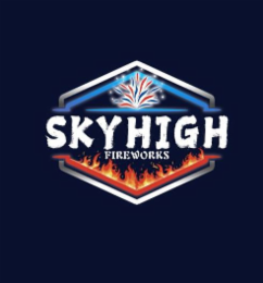 SKYHIGH FIREWORKS logo