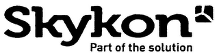 SKYKON PART OF THE SOLUTION logo