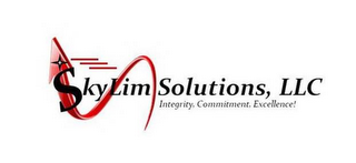 SKYLIM SOLUTIONS, LLC INTEGRITY, COMMITMENT, EXCELLENCE! logo