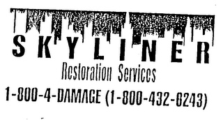 SKYLINER RESTORATION SERVICES logo
