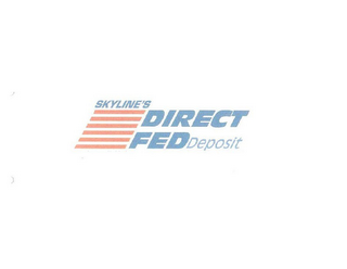 SKYLINE'S DIRECT FED DEPOSIT logo