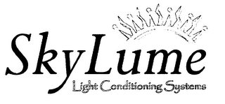 SKYLUME LIGHT CONDITIONING SYSTEMS logo