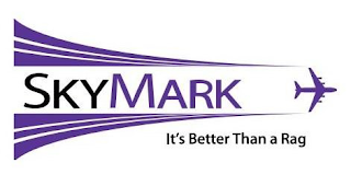 SKYMARK IT'S BETTER THAN A RAG logo
