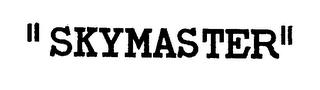 "SKYMASTER" logo