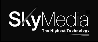 SKYMEDIA THE HIGHEST TECHNOLOGY logo