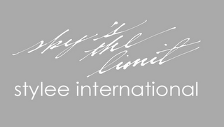 SKY'S THE LIMIT STYLEE INTERNATIONAL logo