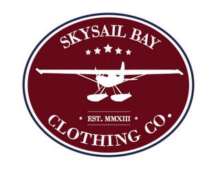 SKYSAIL BAY CLOTHING CO. EST. MMXIII logo