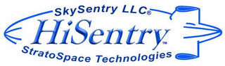 SKYSENTRY, LLC, HISENTRY STRATOSPACE TECHNOLOGIES logo