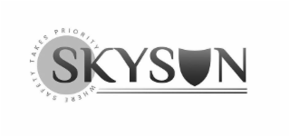 SKYSON WHERE SAFETY TAKES PRIORITY logo