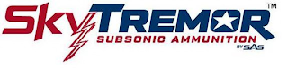 SKYTREMOR SUBSONIC AMMUNITION BY SAS logo