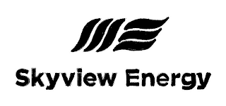 SKYVIEW ENERGY logo