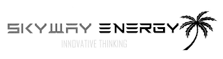 SKYWAY ENERGY INNOVATIVE THINKING logo