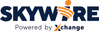 SKYWIRE POWERED BY XCHANGE logo