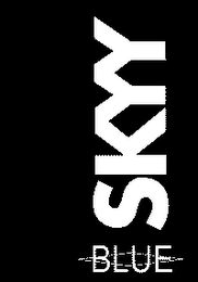 SKYY BLUE logo
