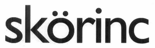 SKÖRINC logo