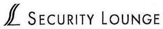 SL SECURITY LOUNGE logo