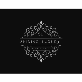SL SHINING LUXURY SINCE 2022 logo