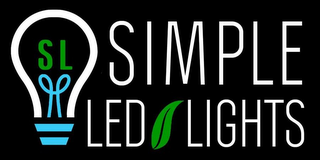 SL SIMPLE LED LIGHTS logo