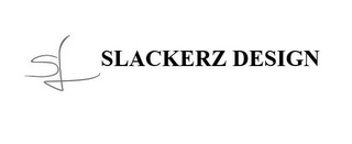 SL SLACKERZ DESIGN logo