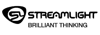 SL STREAMLIGHT BRILLIANT THINKING logo