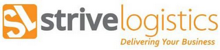 SL STRIVE LOGISTICS DELIVERING YOUR BUSINESS logo