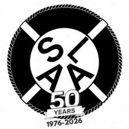 SLAA 50 YEARS 1976-2026 logo