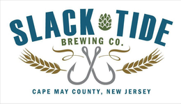 SLACK TIDE BREWING CO. CAPE MAY COUNTY,NEW JERSEY logo