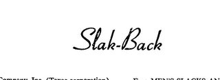SLAK-BACK logo