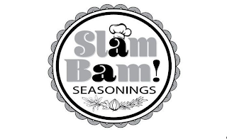 SLAM BAM! SEASONINGS logo