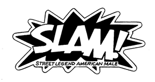 SLAM! STREET LEGEND AMERICAN MALE logo