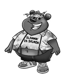 SLAMMIN' DA SALMON logo
