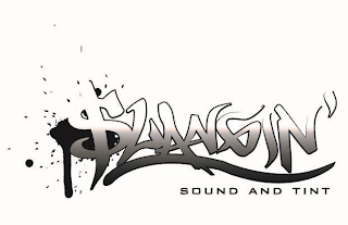 SLANGIN' SOUND AND TINT logo