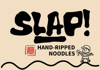 SLAP! HAND-RIPPED NOODLES logo