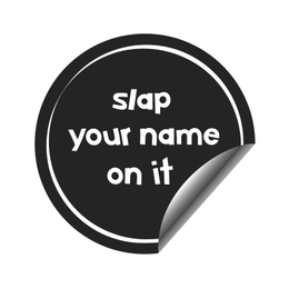 SLAP YOUR NAME ON IT logo