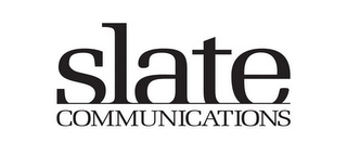 SLATE COMMUNICATIONS logo
