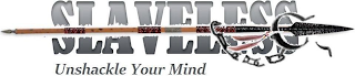 SLAVELESS UNSHACKLE YOUR MIND logo