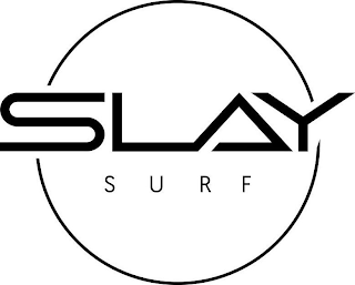 SLAY SURF logo