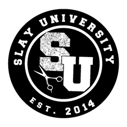 SLAY UNIVERSITY SU EST. 2014 logo
