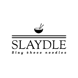 SLAYDLE SLAY THOSE NOODLES logo